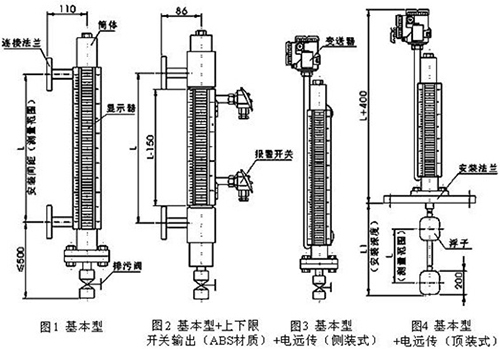甲苯液位計結構特點圖
